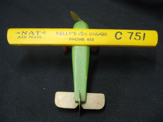Toy Airplane advertising Kelly s 14bd75