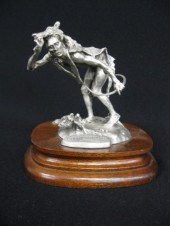 Chilmark Pewter Figurine Buffalo 14a030