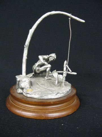 Chilmark Pewter Figurine ''Snare Trapper''