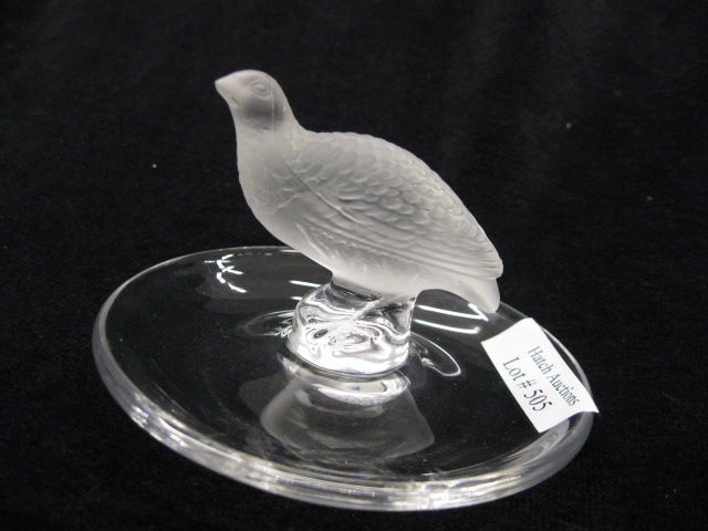 Lalique French Crystal Pin Dishwith 14a091