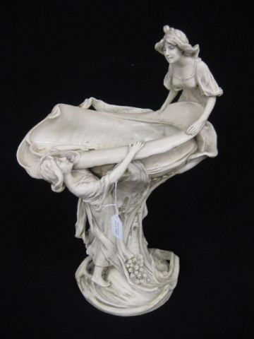 Royal Dux Art Nouveau Figural Porcelain 14a373