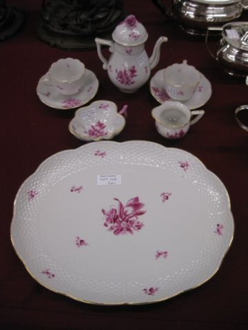 8 pcs Herend Porcelain Tea for 14a54d