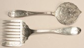 TWO STERLING SILVER SERVING ITEMS One