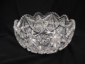 Libbey Cut Glass Bowl fancy overall