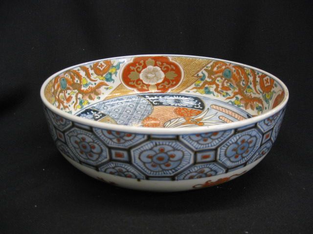 Japanese Imari Porcelain Bowl Phoenix 14d1f0