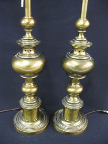 Pair of Stiffel Table Lamps bronzed 14d450