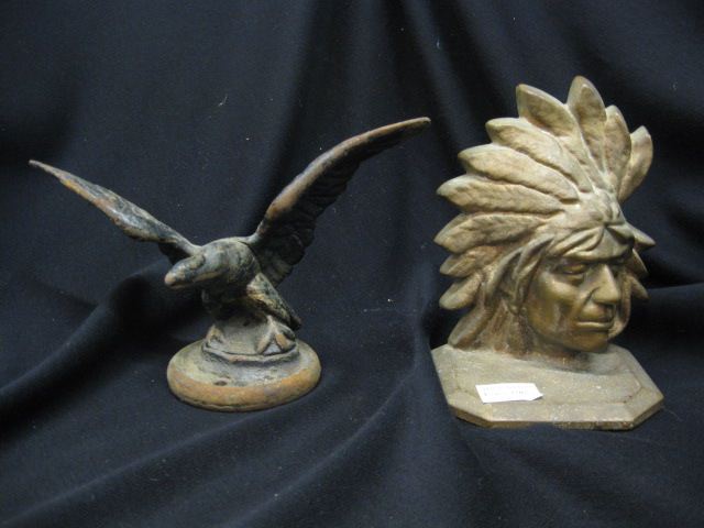 Cast Iron Statue of an Eagle 5  14d47c