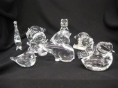 12 Crystal Animal Figurines some 14d4ae