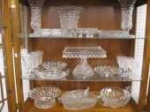 24 pcs. of Fostoria American Glassware