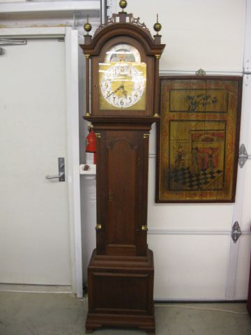 German Grandfather Clock Chippendalestyle