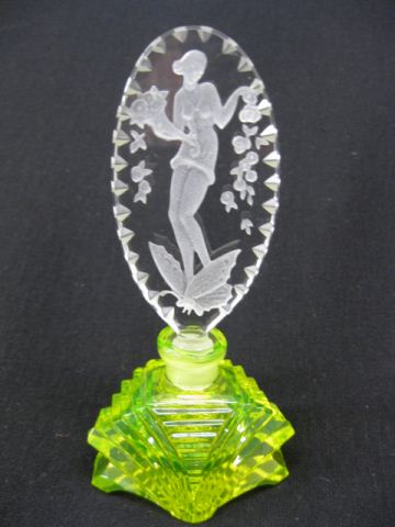 Czechoslovakia Cut Crystal Perfume 14d81b