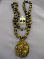 Chinese Tigerseye Necklace 52 Beadsand 14d875