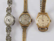 An 18 ct gold lady s wrist watch 14df46