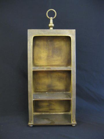 Brass Display Shelf footed table 14e603