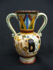 Deruta Italian Faience Pottery vase