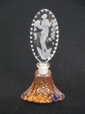 Czechoslovakia Art Glass Perfume 14c6a1