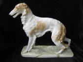 Russian Wolfhound Porcelain Figurine