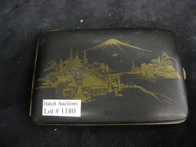 Japanese Cigarette Case with Mt  14cdf9