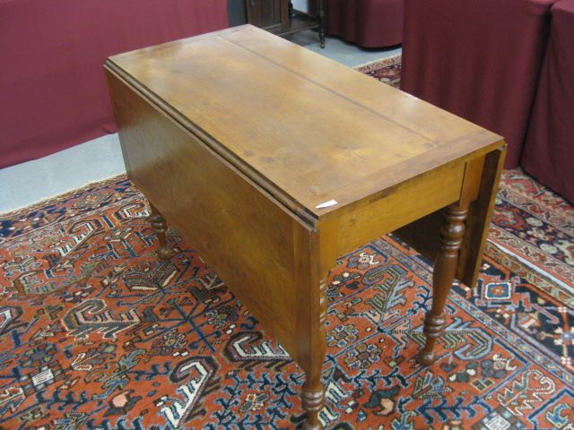 Cherry Dropleaf Table fine wide 14fa39