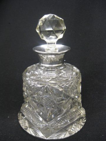 Sterling Silver Cut Crystal Perfume 14febe