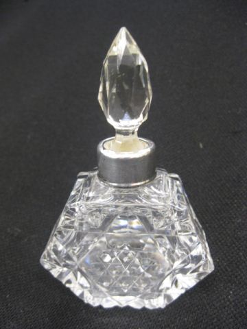 Sterling Silver Cut Crystal Perfume 14febf