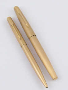 A pair of Parker fountain and ballpoint pens
