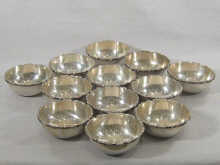 A set of twelve Mexican silver 1500ff