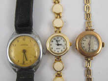 A 9 ct gold lady s wrist watch 1501a4