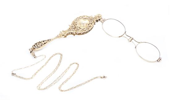 A Victorian Yellow Gold Lorgnette 150515