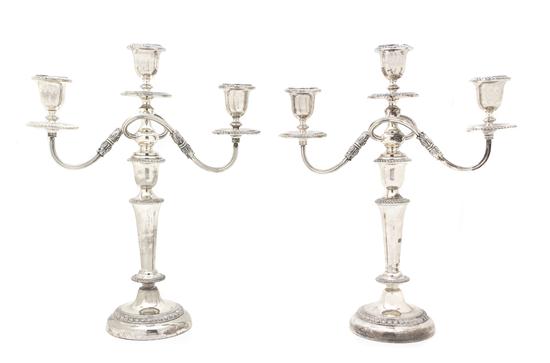 A Pair of American Silverplate 150808