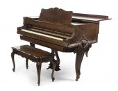 An American Baby Grand Player Piano