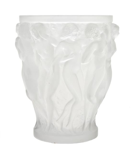 *A Lalique Molded and Frosted Glass