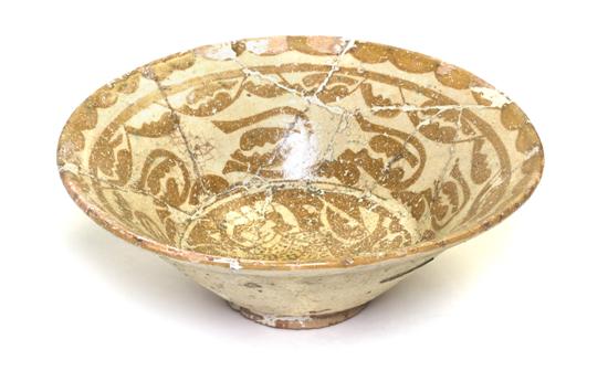 A Middle Eastern Ceramic Bowl of 150d25