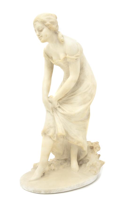 An Italian Carved Alabaster Figure 150d64