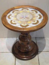 A butterfly display table circa 1930