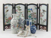 Ceramics A miniature four fold 14eb95
