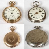 A Collection of Four Pocket Watches