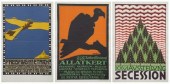 * A Collection of 13 German Art Deco
