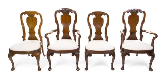 * A Set of Twelve Queen Anne Style