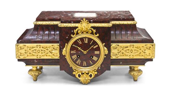 A Louis XVI Style Rouge Marble 15261b