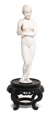 A Continental Carved Ivory Figure 152697