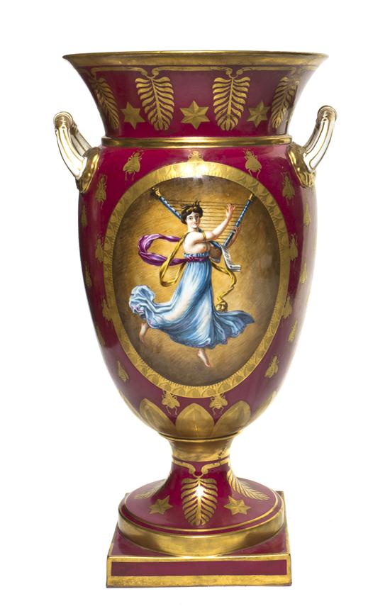  A Sevres Style Porcelain Urn 152730