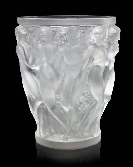 * A Lalique Molded and Frosted