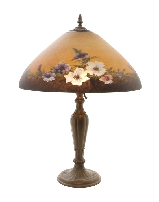 A Jefferson Reverse Painted Lamp 15288b
