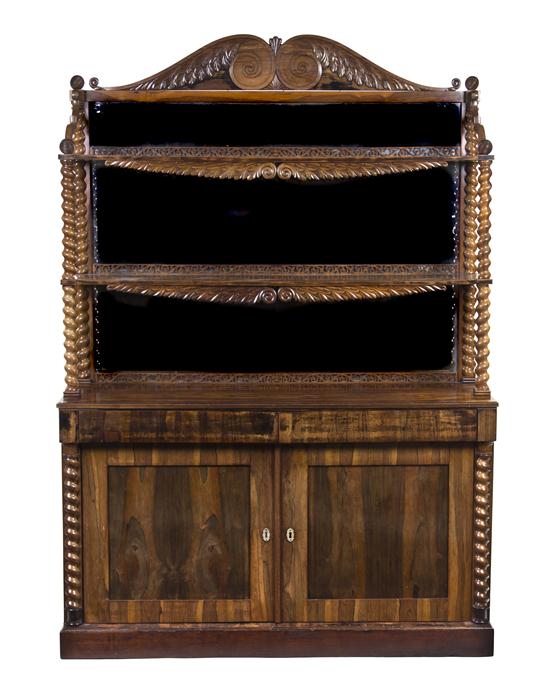 A Victorian Style Rosewood or Calamander 152967
