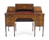 An Edwardian Mahogany Carlton Desk 152986