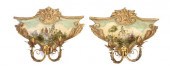 A Pair of Italian Provincial Painted