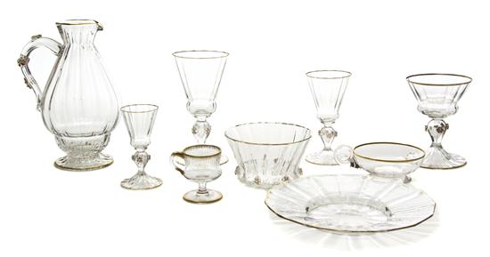  A Set of French Glass Stemware 152d71