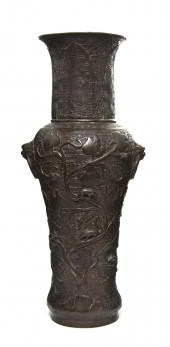 A Chinese Bronze Baluster Vase 152f5c