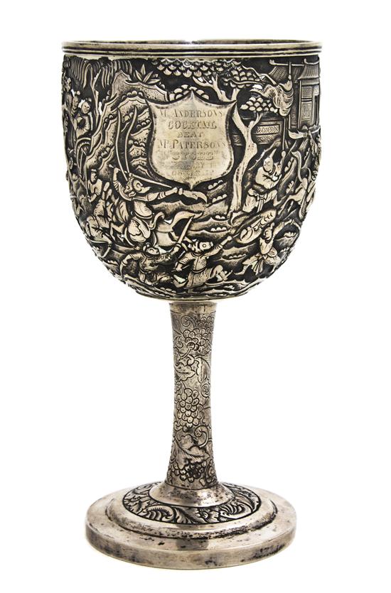 A Chinese Export Silver Chalice 152f74
